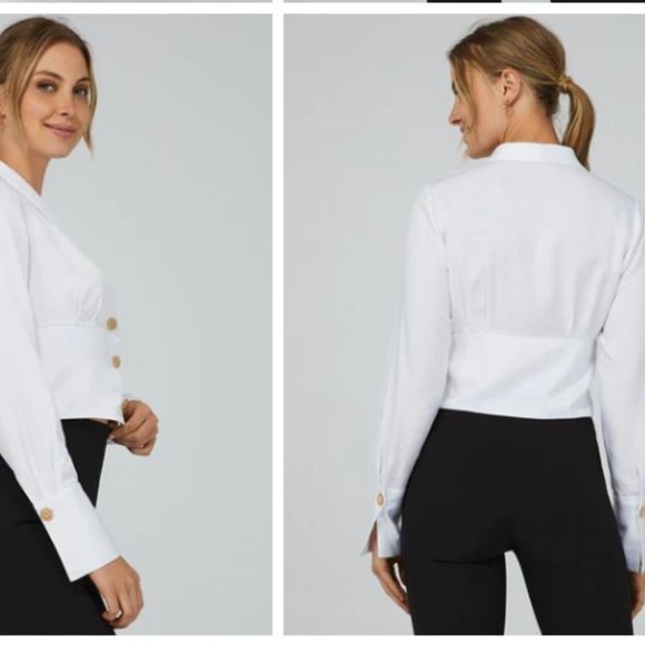 Three Piece Work Bundle Empire seam Blazer, Pants and Sleeveless Top NWT - Picture 6 of 16